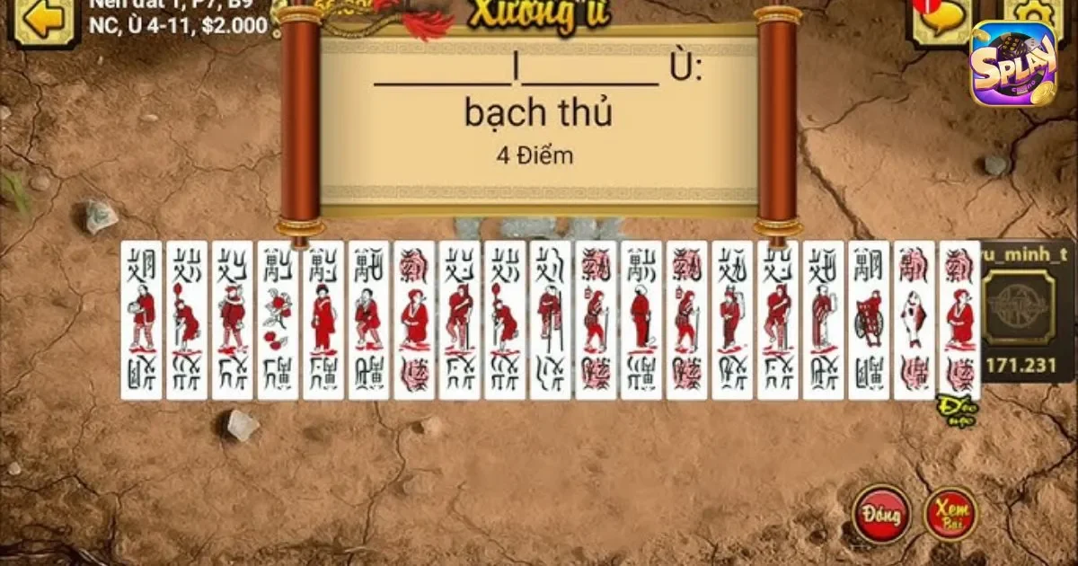 Luật chơi game bài chắn